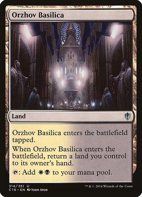 Orzhov Basilica card from Commander 2016