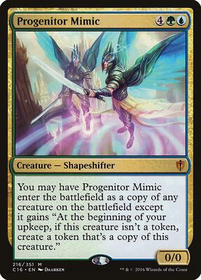 Progenitor Mimic card from Commander 2016