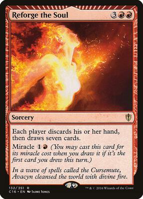 Reforge the Soul card from Commander 2016