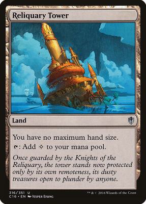 Reliquary Tower card from Commander 2016