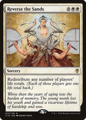 Reverse the Sands card from Commander 2016