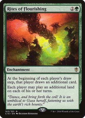 Rites of Flourishing card from Commander 2016