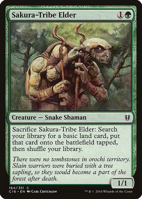 Sakura-Tribe Elder card from Commander 2016