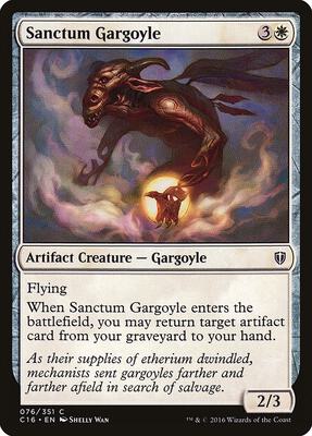 Sanctum Gargoyle card from Commander 2016