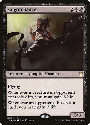 Sangromancer card from Commander 2016