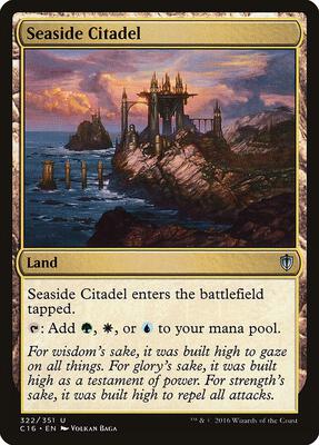 Seaside Citadel card from Commander 2016