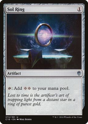 Sol Ring card from Commander 2016
