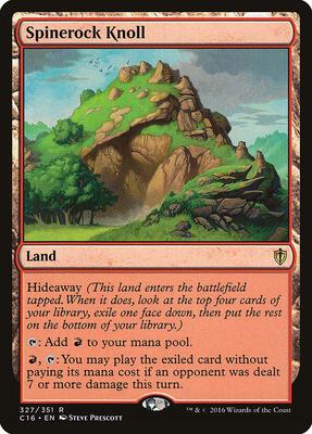 Spinerock Knoll card from Commander 2016