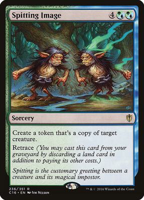Spitting Image card from Commander 2016