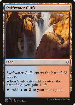 Swiftwater Cliffs card from Commander 2016