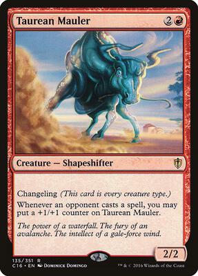 Taurean Mauler card from Commander 2016