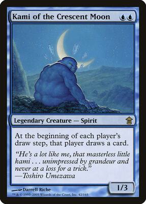 Kami of the Crescent Moon card from Saviors of Kamigawa