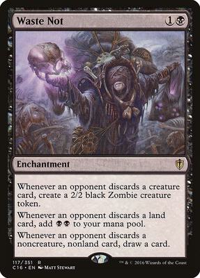 Waste Not card from Commander 2016