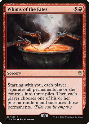 Whims of the Fates card from Commander 2016
