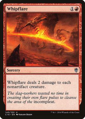 Whipflare card from Commander 2016