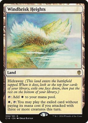 Windbrisk Heights card from Commander 2016