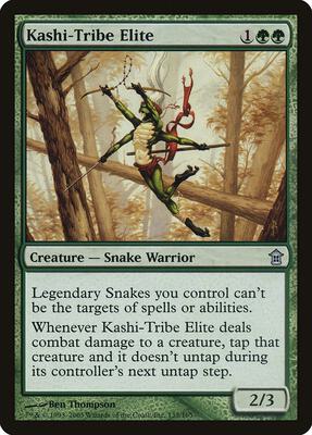 Kashi-Tribe Elite card from Saviors of Kamigawa