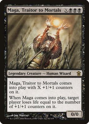 Maga, Traitor to Mortals card from Saviors of Kamigawa