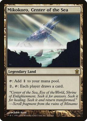 Mikokoro, Center of the Sea card from Saviors of Kamigawa