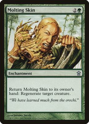 Molting Skin card from Saviors of Kamigawa