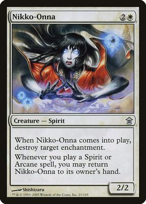 Nikko-Onna card from Saviors of Kamigawa