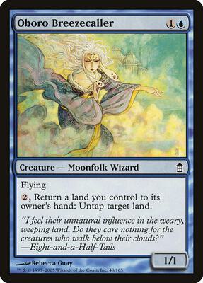 Oboro Breezecaller card from Saviors of Kamigawa