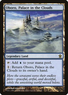 Oboro, Palace in the Clouds card from Saviors of Kamigawa