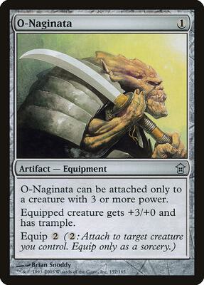 O-Naginata card from Saviors of Kamigawa