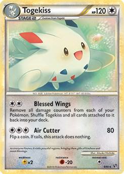 Togekiss - 9/90 (HGSS Undaunted) card from Deck Exclusives