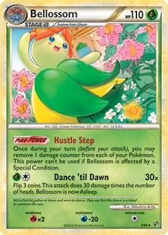 Bellossom - 1/90 (HGSS Undaunted) card from Deck Exclusives