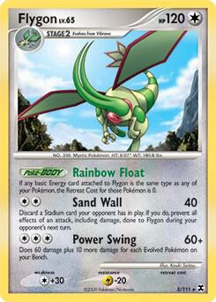 Flygon - 5/111 (DPPt Rising Rivals) card from Deck Exclusives