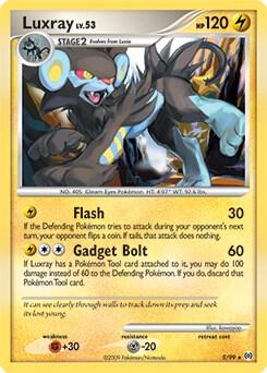Luxray - 5/99 card from Deck Exclusives