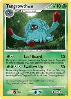 Tangrowth - 10/99 (DPPt Arceus) card from Deck Exclusives