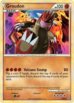 Groudon - 6/95 (Call of Legends) card from Deck Exclusives