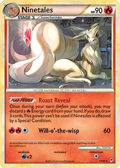 Ninetales - 17/95 (Call of Legends) card from Deck Exclusives