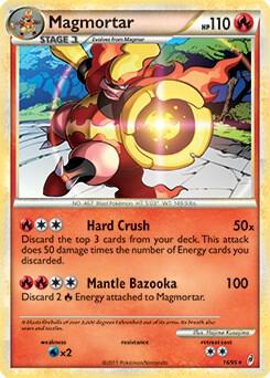 Magmortar - 16/95 (Call of Legends) card from Deck Exclusives