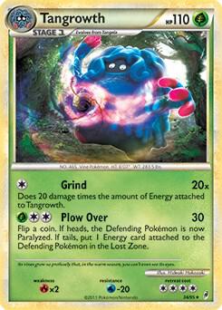 Tangrowth - 34/95 (Call of Legends) card from Deck Exclusives