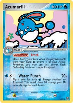 Azumarill - 1/109 (EX Team Rocket Returns) card from Deck Exclusives
