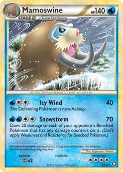 Mamoswine - 5/102 card from Deck Exclusives
