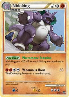 Nidoking - 6/102 card from Deck Exclusives