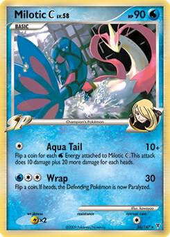 Milotic C - 35/147 (DPPt Supreme Victors) card from Deck Exclusives