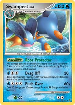 Swampert - 12/147 (DPPt Supreme Victors) card from Deck Exclusives