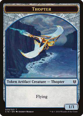 Thopter // Germ Double-Sided Token card from Commander 2016