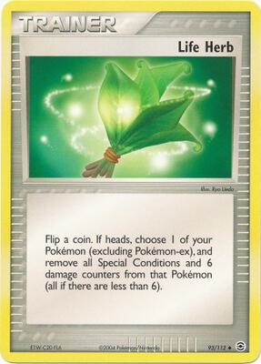 Life Herb card from EX Battle Stadium