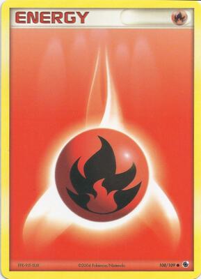 Fire Energy card from EX Battle Stadium