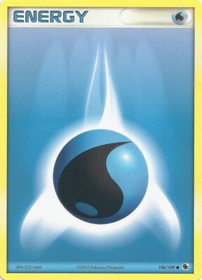 Water Energy card from EX Battle Stadium