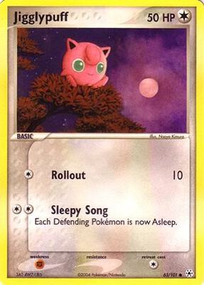 Jigglypuff card from EX Battle Stadium