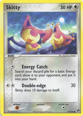 Skitty card from EX Battle Stadium