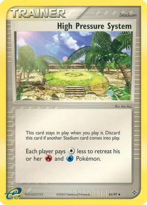 High Pressure System card from EX Battle Stadium