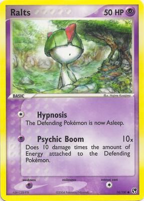 Ralts card from EX Battle Stadium
